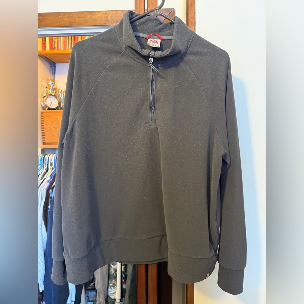 Gerry Weber Women's Charcoal Zip-Up Sweater
